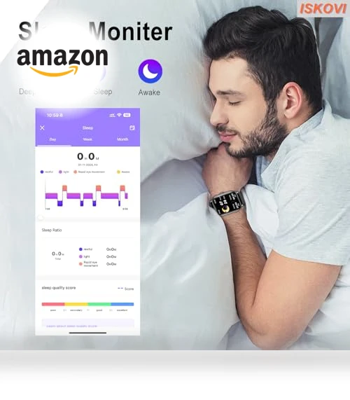 Smart Watch with Heart Rate Monitor — Smartwatches, ISKOVI