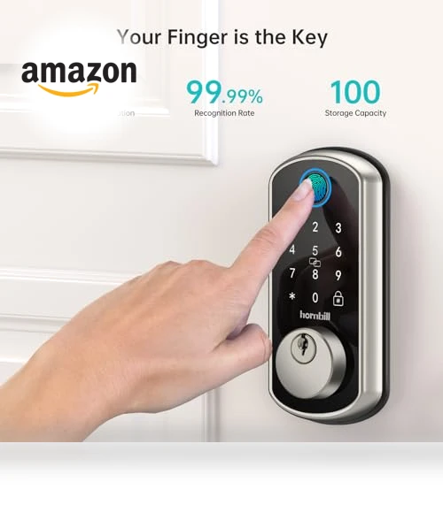 Smart WiFi Door Lock Set — Smart Home Security, hornbill