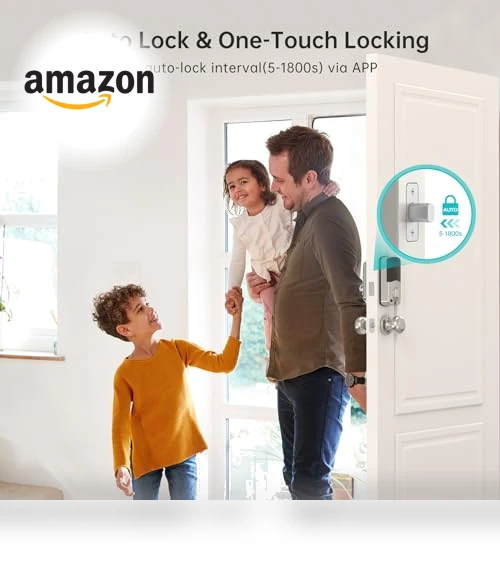 Smart WiFi Door Lock Set — Smart Home Security, hornbill