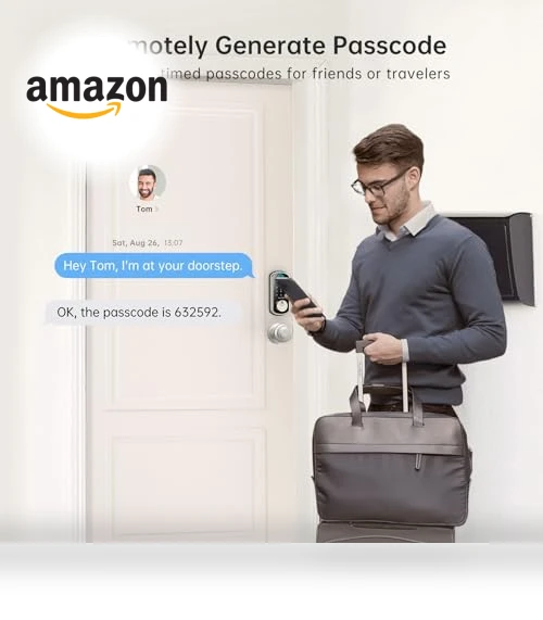 Smart WiFi Door Lock Set — Smart Home Security, hornbill