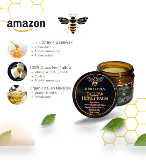Tallow Honey Balm — Balms & Moisturizers, Terra Lotus