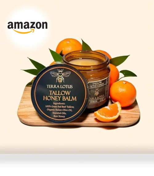Tallow Honey Balm — Balms & Moisturizers, Terra Lotus