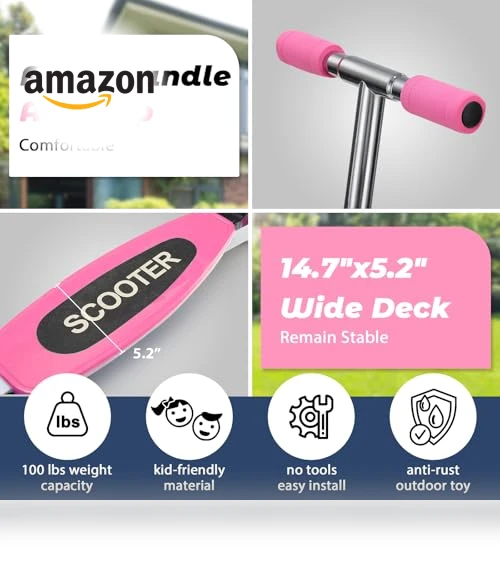 Toddler Scooter for Kids — Electric Vehicles, Feblomst