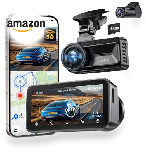 Touch Screen 4k Car Camera with STARVIS Sensor — Rearview Safety Systems, COOLCRAZY
