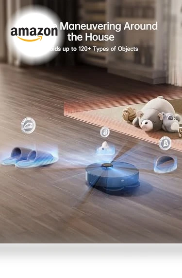 Ultra Robotic Vacuum with Removable & Liftable Mop — Smart Cleaning Robots, Dreame