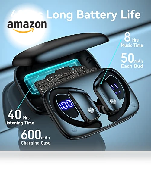Wireless Earbuds Bluetooth Headphones — Headphones, BMANI