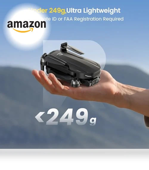 2 Axis Mechanical Gimbal EIS GPS Drone with Camera — Drones, DEERC