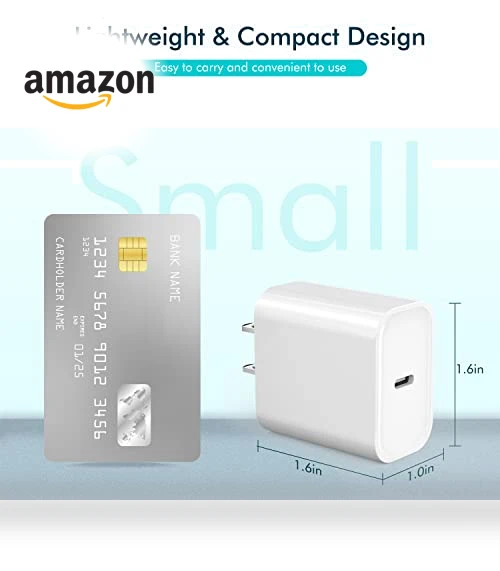 20W USB C Fast Charger and 6FT Type C to C Cable 2-Pack — Charging Solutions, Shenzhen Jiaxingyuan Technology Co., Ltd.