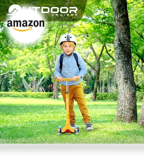 3-wheel Kids Scooter — Balance Bikes, OutdoorCruiser