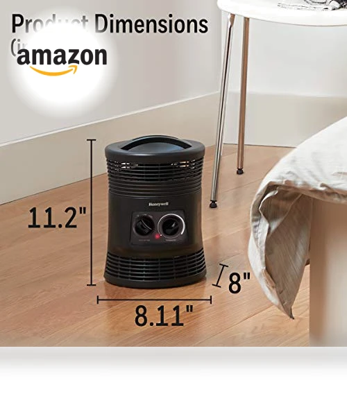 360 Degree Surround Fan Forced Heater — Portable Heating Solutions, Honeywell