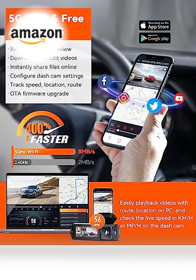 4 Channel WiFi 360° All Sides Dash Cam — Car Accessories & Gadgets, VANTRUE