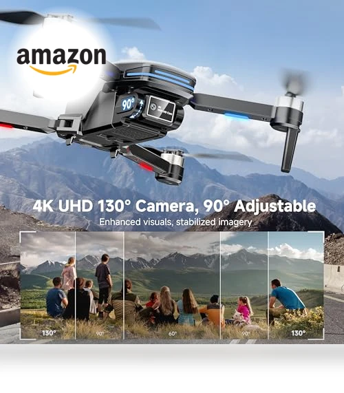 4K Camera Drone with Brushless Motor — Drones, PLEGBLE