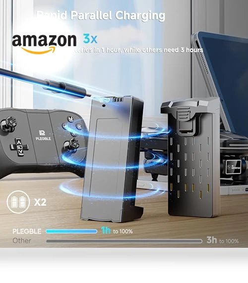 4K Camera Drone with Brushless Motor — Drones, PLEGBLE