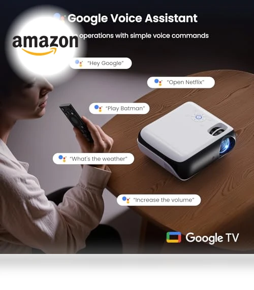 4K UHD Home Theater Smart Projector — Home Theater Projectors, HAPPRUN
