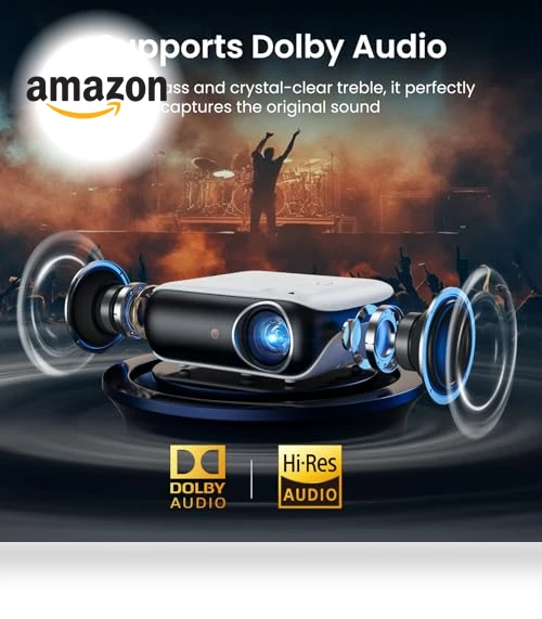 4K UHD Home Theater Smart Projector — Home Theater Projectors, HAPPRUN