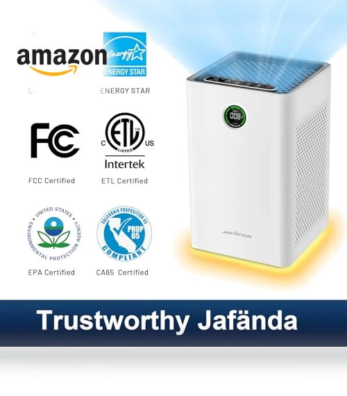 Air Purifier for Home Large Room — Activated Carbon Air Purifiers, Jafända