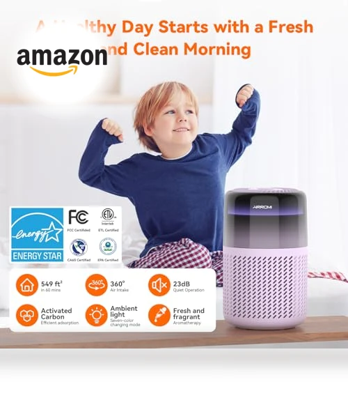 Air Purifier — Activated Carbon Air Purifiers, AIRROMI