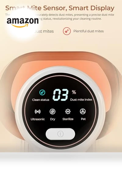 Bed Vacuum Cleaner with Dust Sensor — Vacuums, JIGOO