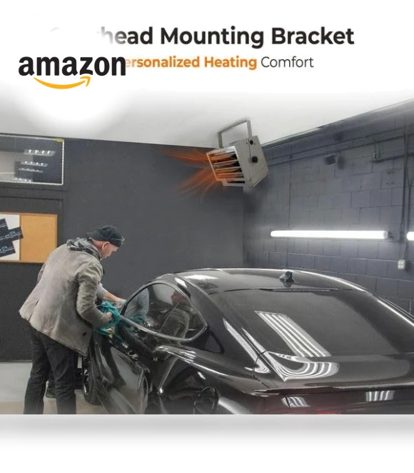 Ceiling Mounted Electric Garage Heater — Heater Covers, Comfort Zone