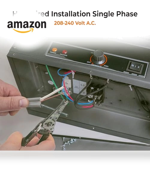 Ceiling Mounted Electric Garage Heater — Heater Covers, Comfort Zone