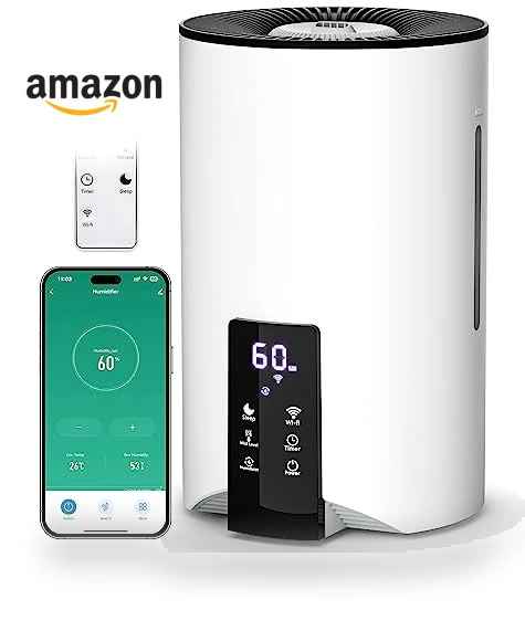 Cool Mist Humidifier with Smart App Control — Air Moisturizers, NBONEBS