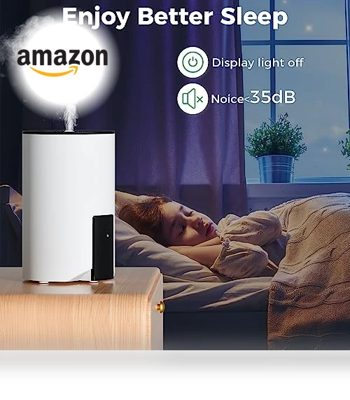 Cool Mist Humidifier with Smart App Control — Air Moisturizers, NBONEBS