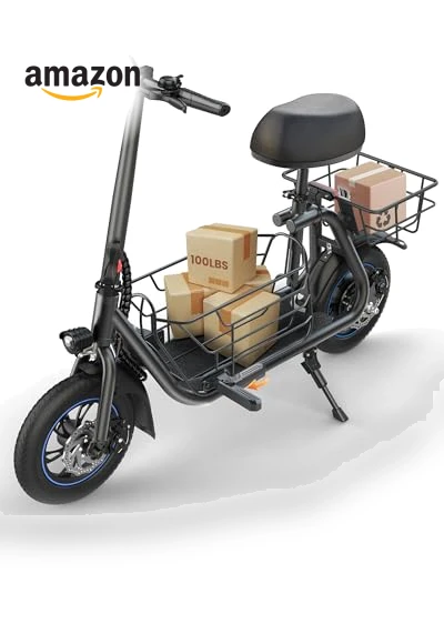 Electric Scooter with Seat for Adults — Electric Self-Balancing Scooters, Gyroshoes