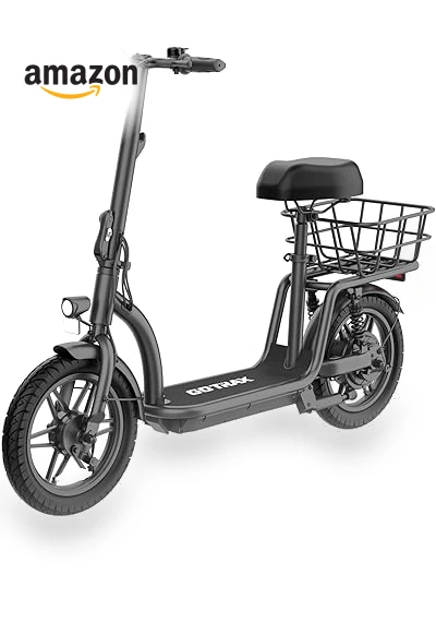 Electric Scooter with Seat — Electric Vehicles, Gotrax