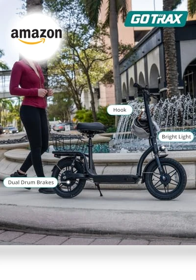 Electric Scooter with Seat — Electric Vehicles, Gotrax