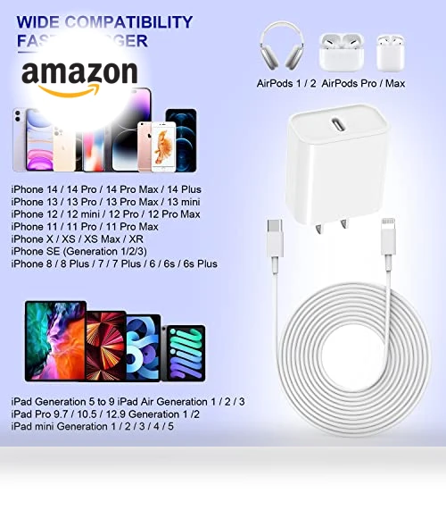 Extra Long 10FT iPhone Fast Charger — Charging Solutions