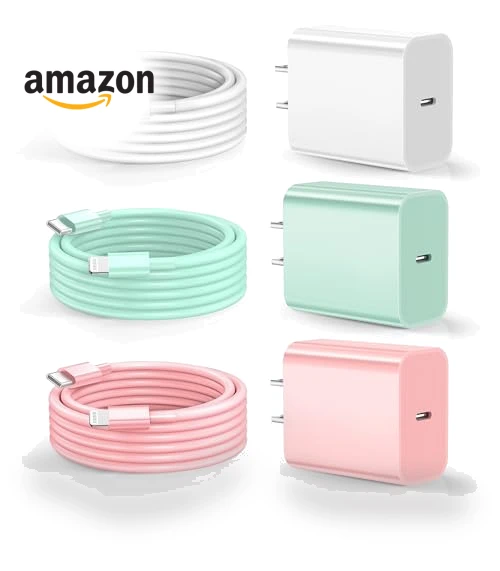 Fast Charging USB C Wall Charger with Lightning Cable — Chargers, Dayaoncy