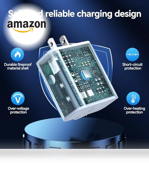 Fast Charging USB C Wall Charger with Lightning Cable — Chargers, Dayaoncy
