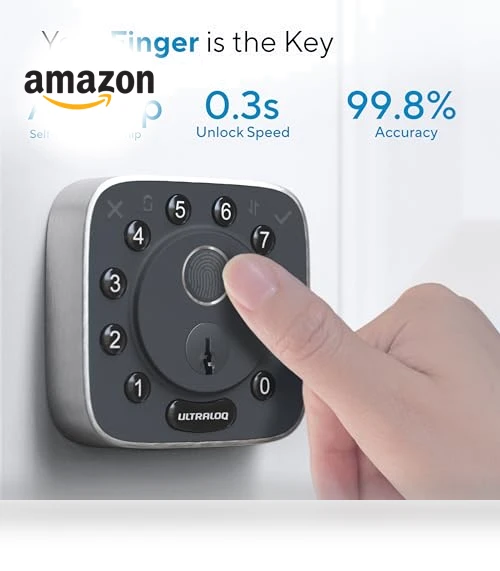 Fingerprint Smart Lock — Deadbolts, ULTRALOQ