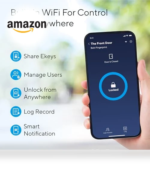 Fingerprint Smart Lock — Deadbolts, ULTRALOQ