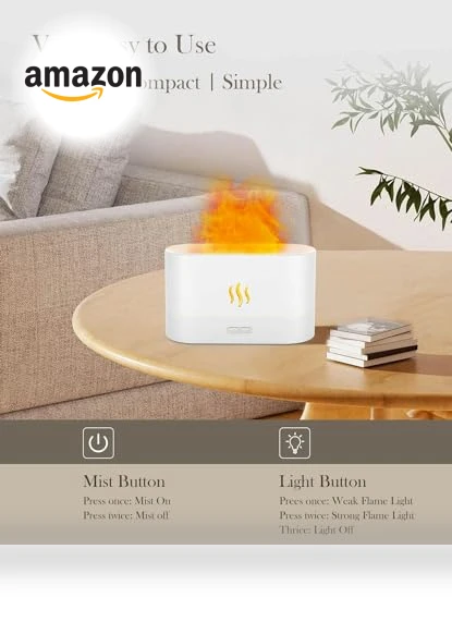 Flame Air Diffuser Humidifier — Diffusers, Aegci