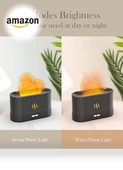 Flame Air Diffuser Humidifier — Diffusers, Aegci