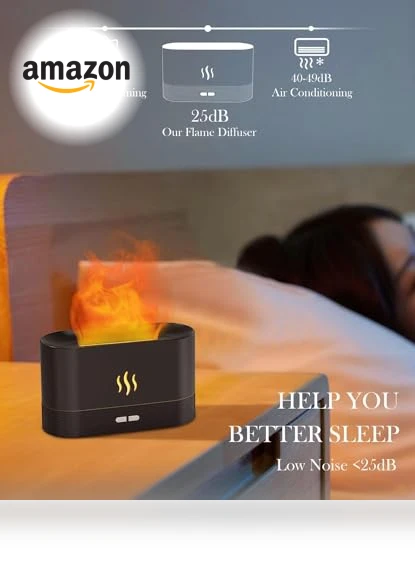 Flame Air Diffuser Humidifier — Diffusers, Aegci