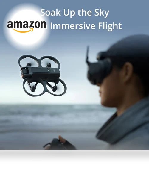 FPV Drone with Camera 4K and Immersive Experience — Drones, DJI