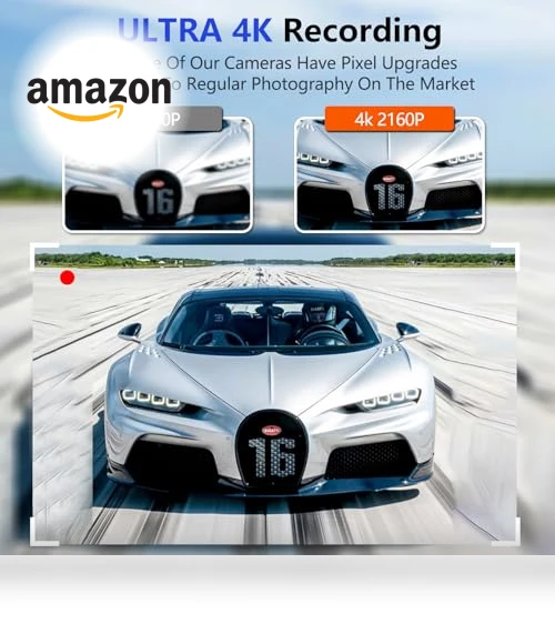 Front and Rear Dash Cam with 3.69” IPS Display — Dashboard Cameras, RUILIXIN