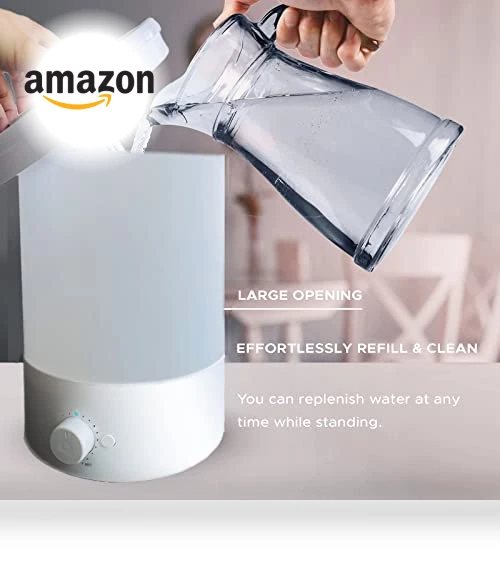 Healthy Top-Refill Cool Mist Humidifier — Air Moisturizers, MEGAWISE