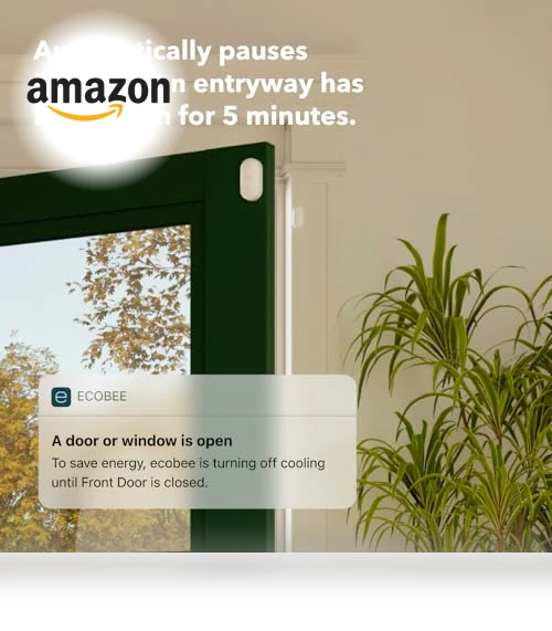 Home Security Bundle with Smart Doorbell Camera, SmartSensor, and SmartCamera — Smart Home Security, ecobee