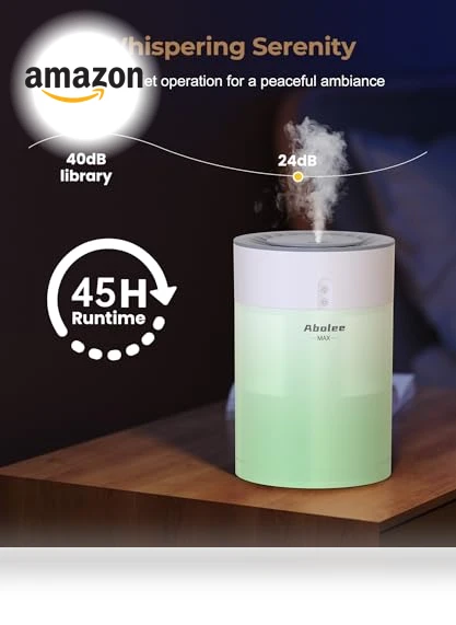 Humidifiers with Essential Oil Diffuser — Air Moisturizers, Abolee