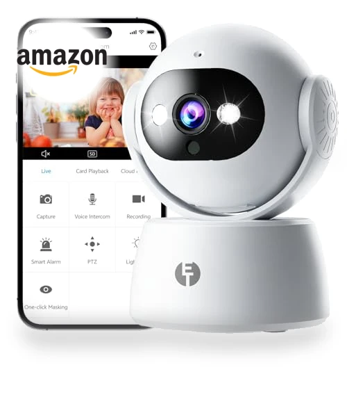 Indoor Security Camera — Smart Home Security, E T EASYTAO