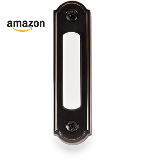 LED Lighted Metal Door Chime Push Button — Push Buttons, Newhouse Hardware