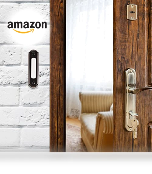 LED Lighted Metal Door Chime Push Button — Push Buttons, Newhouse Hardware