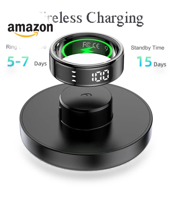 LED Smart Ring Health Tracker — Wearable Accessories, Comforniture