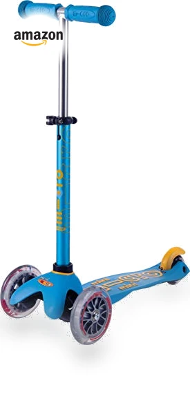 Mini Deluxe Three Wheeled Scooter — Balance Bikes, Micro