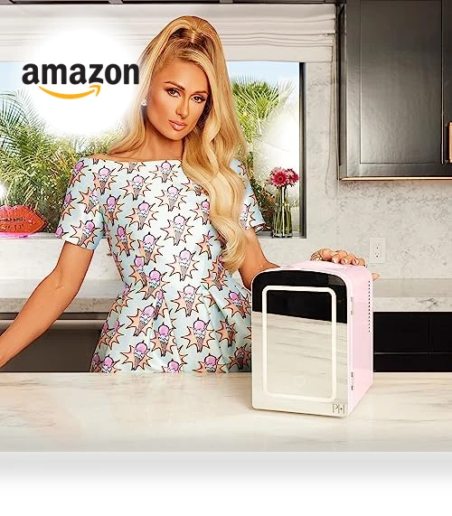 Mini Refrigerator and Personal Beauty Fridge — Cooling Solutions, Paris Hilton
