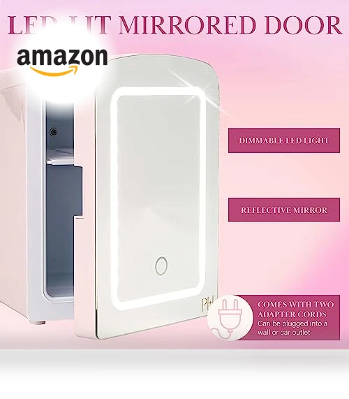 Mini Refrigerator and Personal Beauty Fridge — Cooling Solutions, Paris Hilton