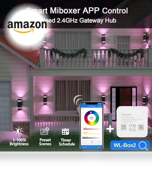 Outdoor Wall Lights — Garden Illumination, wowlite